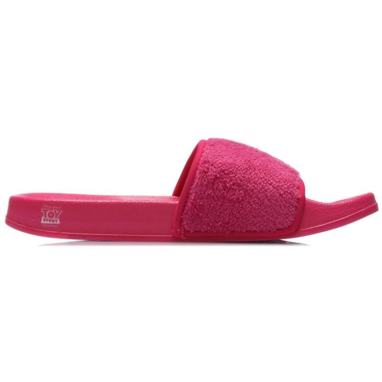 New Disney X LiNing Rubber Sole Slip Resistant Quiet Slide Slippers Women's Pink ABTR008-1