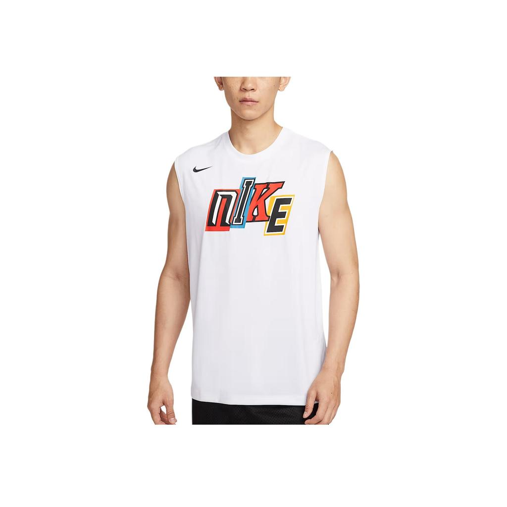 Nike Serie Estilo de Vida Deportivo Absorbe la Humedad Secado Rápido Cómodo Chaleco sin Mangas Tops para Hombre IH9264100