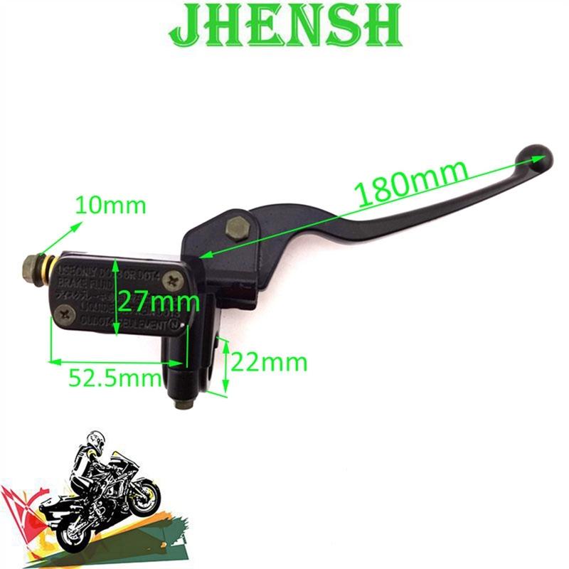 JHENSH Front Master Cylinder Hydraulic Brake Right Hand For Dirt Cross Bikes ATV Quads