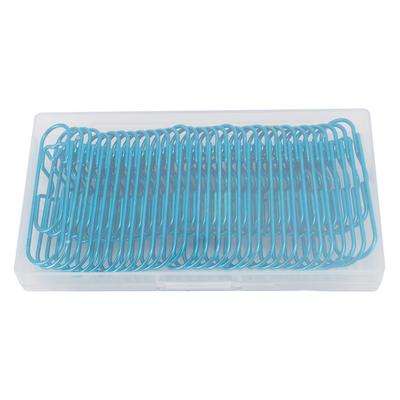 Lot de 30 pinces à stylo en métal, multifonctions, portables, en acier inoxydable, porte-trombones