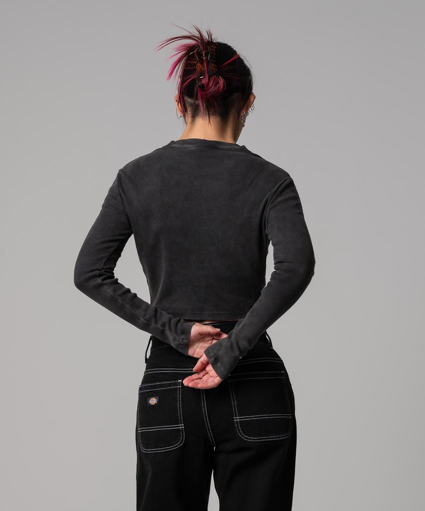 DICKIES Plentywood Crop Knit Black