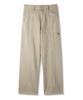BAKKEN Pigment Straight Fatigue Pants Bk8924_Beige