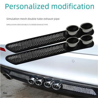 Car Decorative Fake Air Vents & Exhaust Pipe Modifications