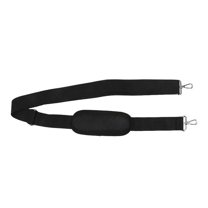 Popruh na tašku na počítač Nylonový pro pánskou kabelku Aktovku Crossbody Ramenní popruhy Nastavitelné Dlouhé popruhy Černý