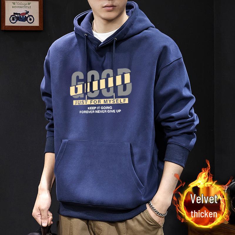 Men's Trendy Loose-Fit Hoodie: Spring & Autumn Couple's Jacket