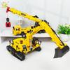 Non-Toxic Moc Engineering Truck Building Blocks Technical Excavator Crane Vehicle Car Bricks City Construction Toys For Children