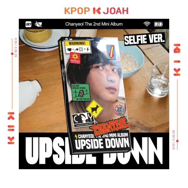 (Selfie Ver. SmartAlbum) CHANYEOL of EXO [Upside Down] 2nd Mini Album