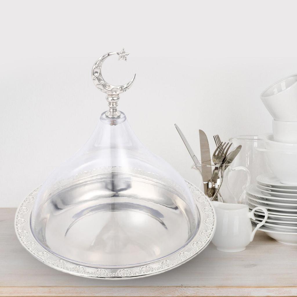 Elegant Eid Festival Candy Tray Snacks Display Plate Dessert Tray Suitable for Celebration and Festival Gatherings