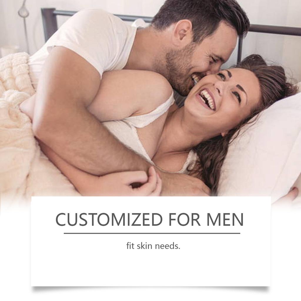 Men's Care Cream: Daily Care And Nourishment For Men's Skin. Gentle Ingredients Massage Care Cream.