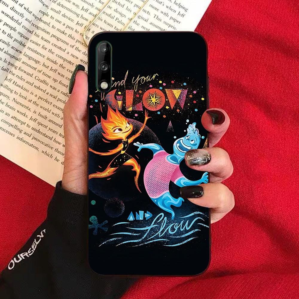 Hit Animated Film E-ELEMENTAL Phone Case For Huawei Honor 10 Lite 9 20 7A 9X 30 50 60 70 Pro Plus Soft Silicone Cover