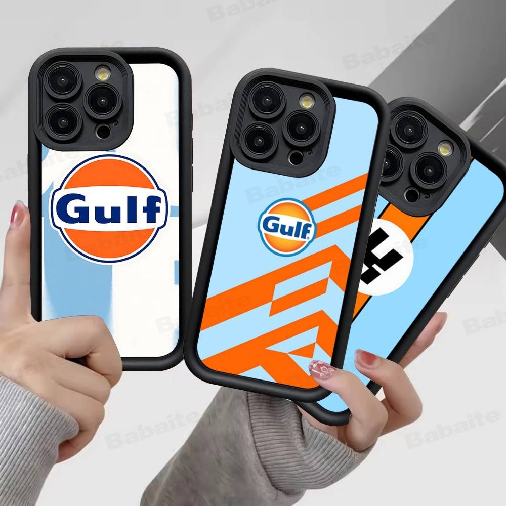 G-Gulf Motorrad Logo Für IPhone 17 16 15 14 13 12 11 Pro Max Plus Handyhüllen Abdeckungen