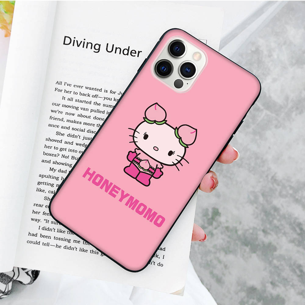 JZ25Cat SanrioBlack Sofe Case for Xiaomi Poco X6 X4 M5 M6 F5 F6 C65 C55 C50 C51 C40 Pro Redmi 14C A3X 13C 12C 11T 10A 9C Note 7 6 8A Plus