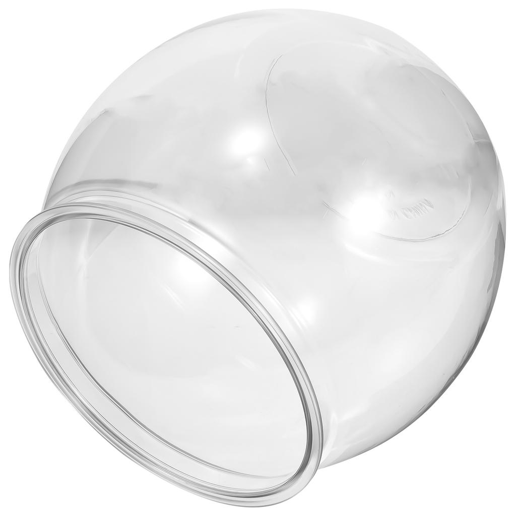 Transparent Fish Bowl Plastic Round Small Aquarium For Goldfish Turtle Desktop Decorative Tank Lightweight Clear Keeper