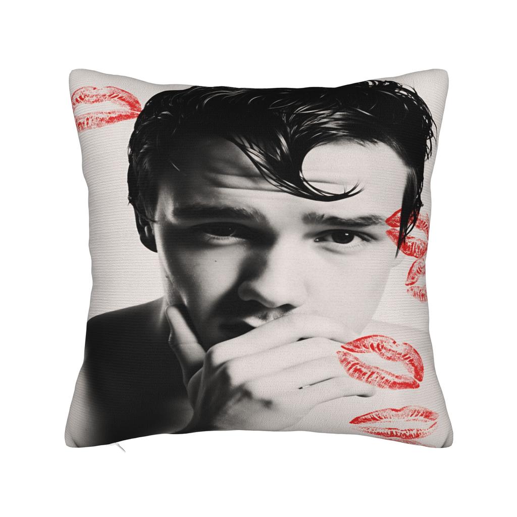 L-Liam Payne Sänger Kissenbezug Weiche Kissenhülle Moderne Kissenbezüge für Wohnzimmerstuhl