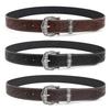 Western Cowboy Belt Adjustable PU Leather Strap Practical Friendly Fashion Accessory For Men Women