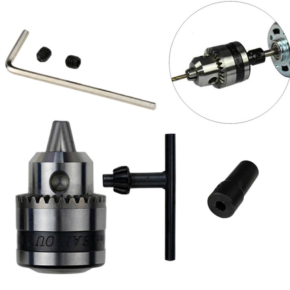 CNC Machine B12 Drill Chuck with Wrench Clamping Range 1 5 10mm Suitable for Milling Machine and Wood Working Projects
