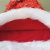 Christmas Theme Party Hat for Adult Glittering Sequins Santa Caps Festival Props Noel Hat for Holiday Family Gathering