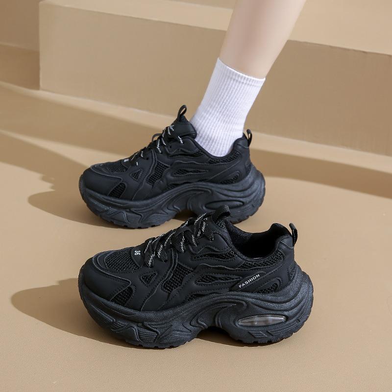 New dad shoes women's autumn student sports running casual shoes platform heightening shoes