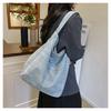 Casual Denim Large-capacity Shoulder Tote Bag Women's New Commuter Handbag Denim Shoulder Bag