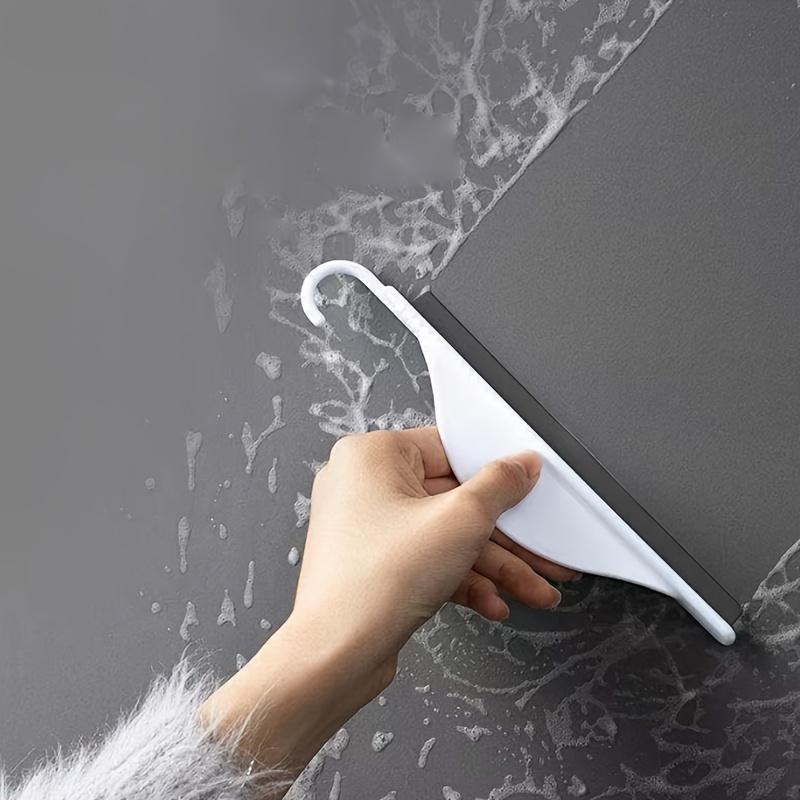 1 Stück, Kleiner Hand-Wasserabzieher für Glas, Spiegel, Waschbecken, Dusche, Badezimmer-Reinigungswerkzeug