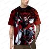 Trend Tee Shirt Men T-shirt Short Cosplay Tops  Oversized Clothing T-shirts Hip Hop Y2k