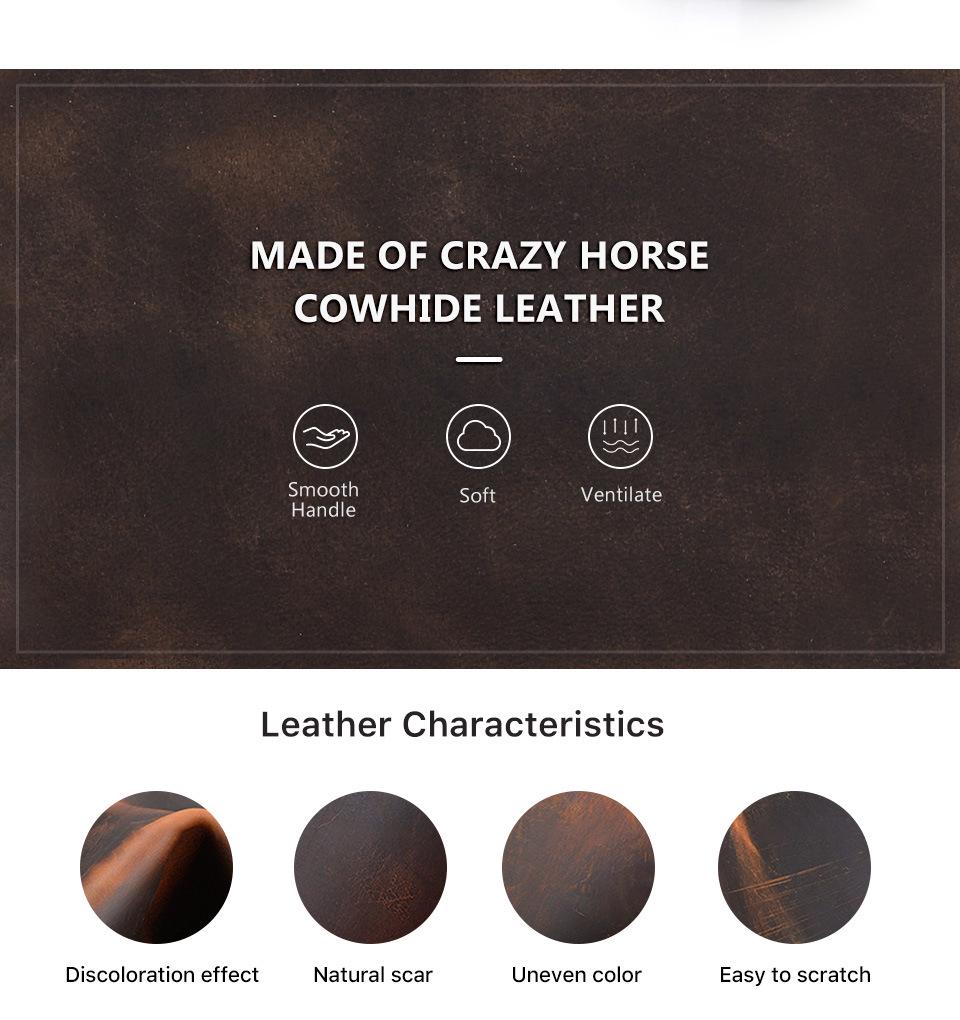 Retro Cowhide Leather Watch Box: Multi-Compartment and Portable Wristwatch Storage