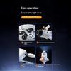 2 in 1 Rocket Galaxy Star Projector Adjustable Focus Ambient Projection Light for Bedroom Home Party Decoration