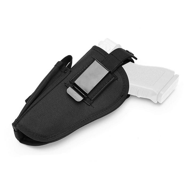 Outdoor Tactical Quick Draw Universal Gun Holster With Metal Buckle For Military And Hunting Enthusiasts