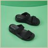 2025 Summer New Sandals Women's Light Sports Style Comfortable Rubber Band Large Size Platform Slippers SKT