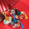 Dragon Boat Dragon Boat Festival Sachet with Tassel Chinese Style Storage Bag  Car Home Decor