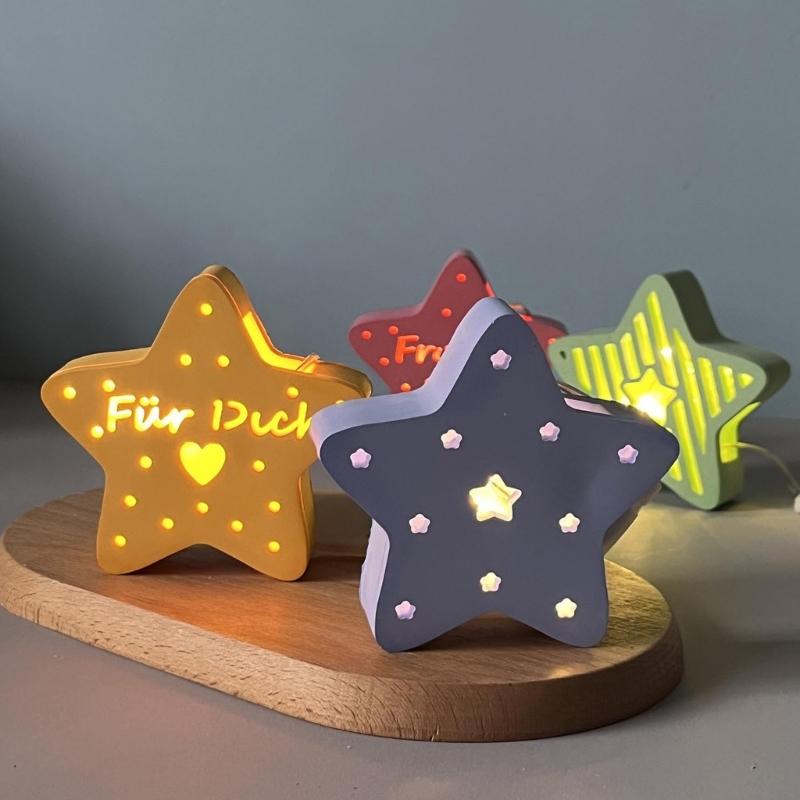 Star Shaped Frame for Craft Projects Decorative Glows Candle Making With Safe Quality Substance Heat Resistant