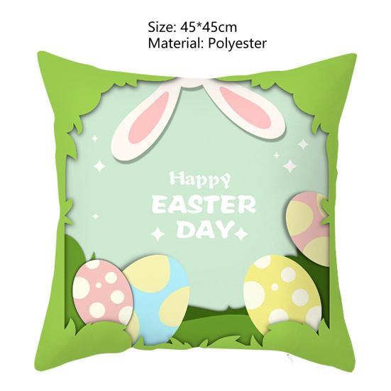Användbart kuddfodral Andas osynlig dragkedja Lättviktssoffa Soffa Bunny tryckt örngott