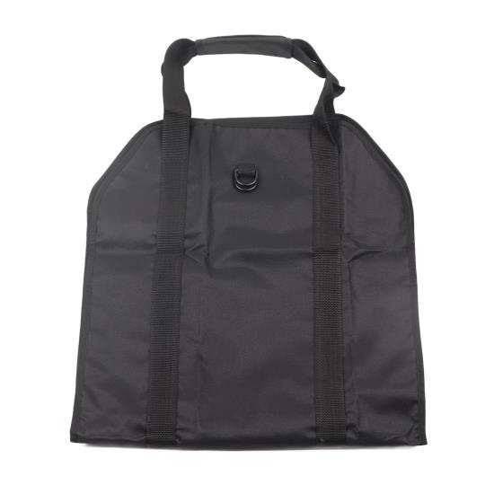 

Firewood Log Carrier Large Capacity Dual Handle Adjustable Elastic Strap 600D Oxford Log Bag Outdoor Wood Carrier Black
