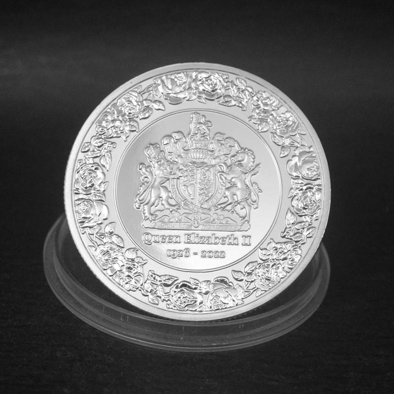 Queen Elizabeth II, commemorative medals, gold and silver gifts, handicrafts, commemorative coins, Christmas gift, Stocking stuffers