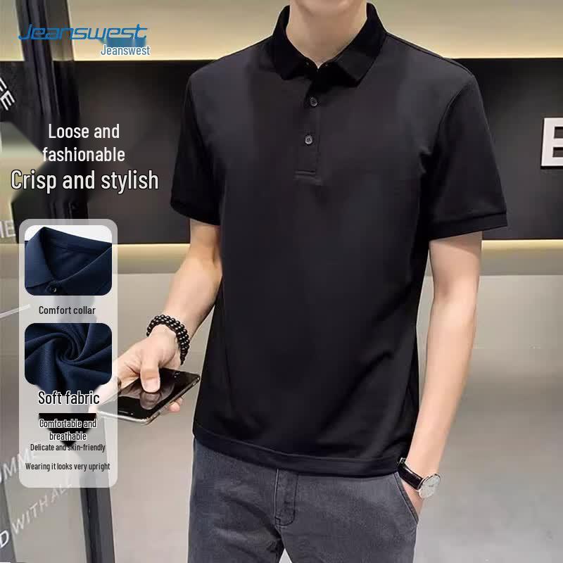 

Jeanswest Men s Summer Breathable Polo Shirt 3XL