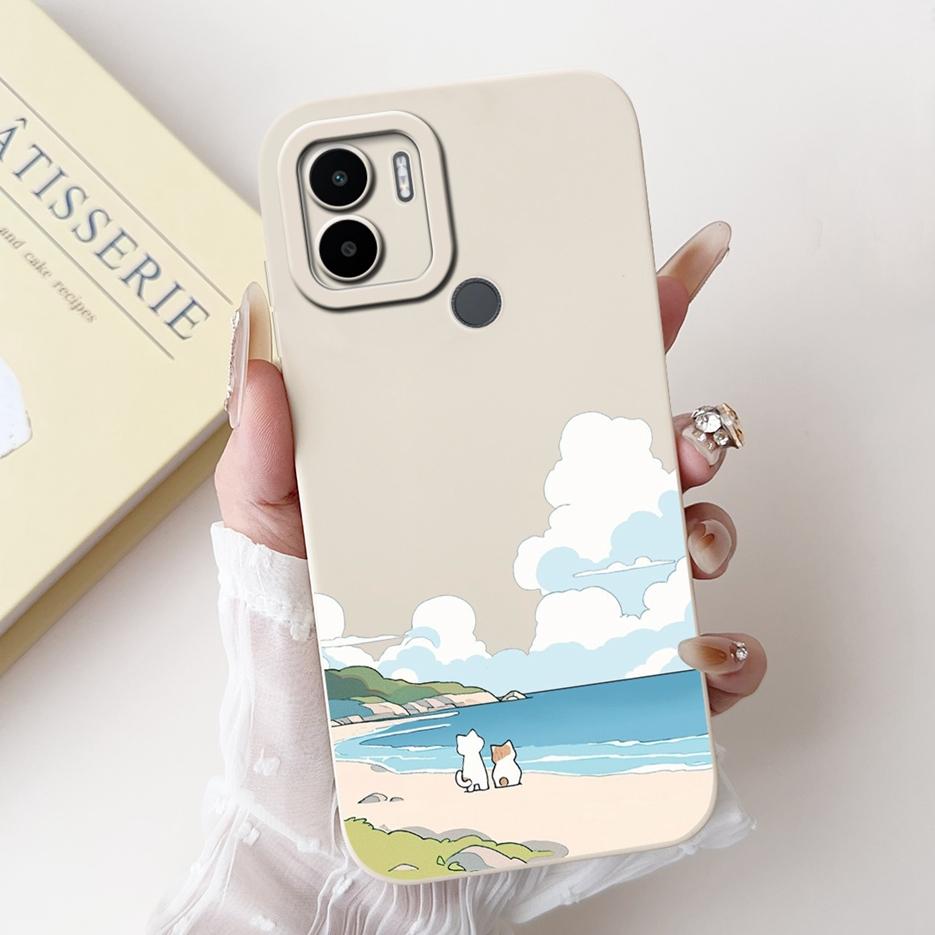 For Xiaomi Redmi A2 Case Redmi A2+ New Candy Painted Cover Shockproof Phone Case For Xiaomi Redmi A2 Plus RedmiA2 A2+ Soft Shell