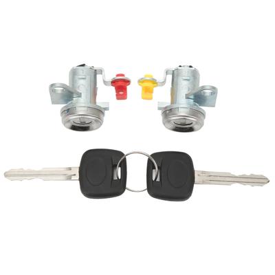 Türschlosszylinder-Set für Fahrer- und Beifahrerseite mit Schlüssel 69051‑12340 Ersatz für Corolla 1993‑1997