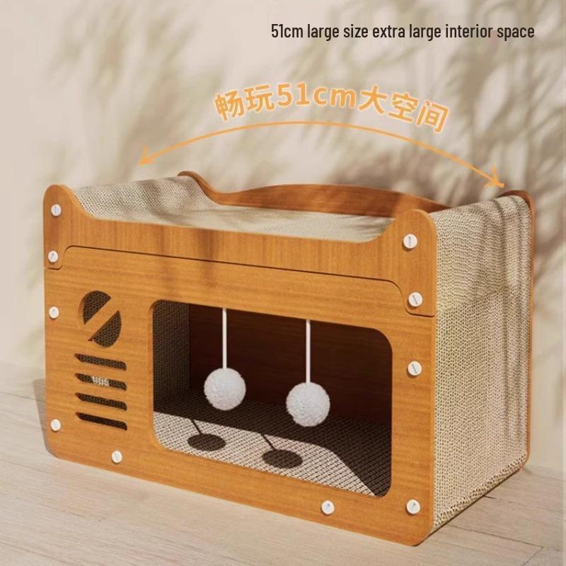 Langlebige Kratzmatte und Bett für Katzen - Ganzjahres-Kratzschutz für Sofa und Spielzeug