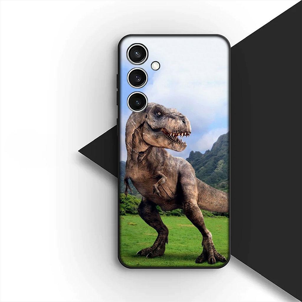 Phone Cover for Samsung Galaxy S22 S21 S20 FE Ultra Plus A07 A17 A15 A16 A25 A57 A37 Soft Silicone Case Wallpaper Dinosaurs
