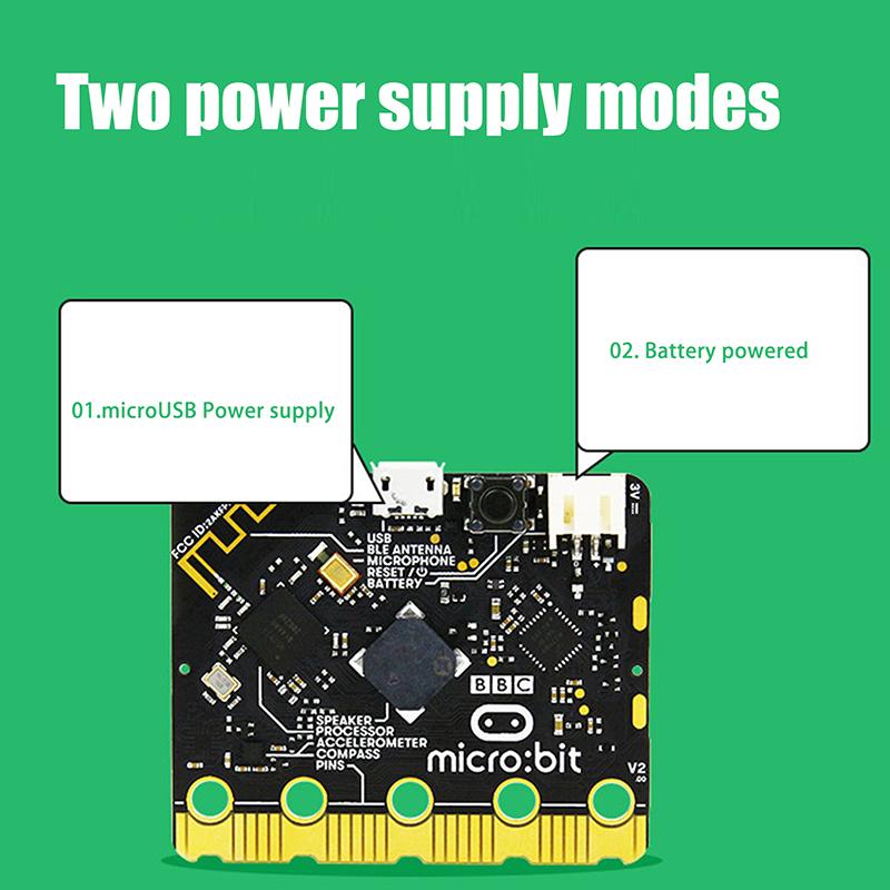 Micro:Bit V2 Micro Bit Go Edition Bbc Microbit Pro Děti Kutilská Vývojová Deska Bbc Microbit V2.0Deska