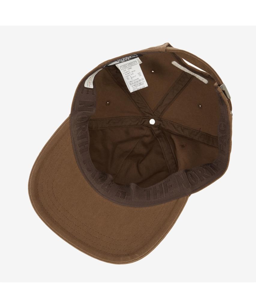 Noseupeiseu Ne3Cr51B Tnf Logo Soft Cap Brown