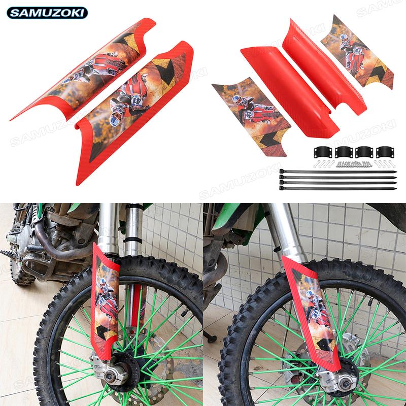 Motorcycle Fork Protection Shock Absorber Guard Cover For honda CRF 250 450 L R X 110 125 230 250 F XR 230 650 L Accessories