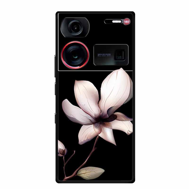 6.8" For ZTE Nubia Z60 Ultra Case Shockproof Black Silicone Soft Phone Case For ZTE Nubia Z60 Ultra Back Cover Case Cute Cartoon