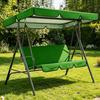 2x Swing Cover Set Bench Canopy Top for Outdoor Patio Courtyard