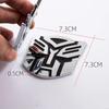 3D Metal Car Rear Boot Trunk Side Fender Emblem Badge Sticker Decals For Universal Car Styling Accessories