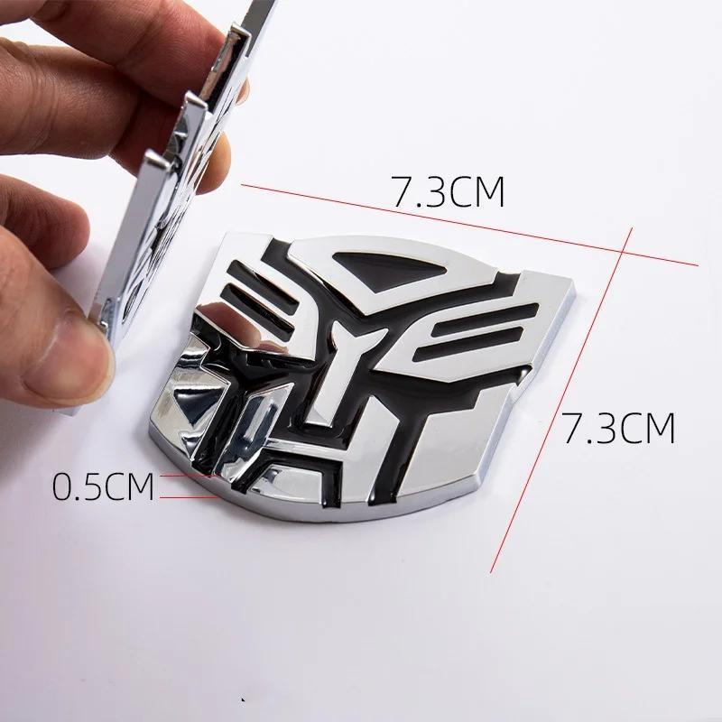 3D Metal Car Rear Boot Trunk Side Fender Emblem Badge Sticker Decals For Universal Car Styling Accessories