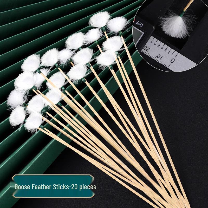 Ohrreinigungs-Werkzeugset mit Gänsefederstäbchen für sichere Ohrpflege