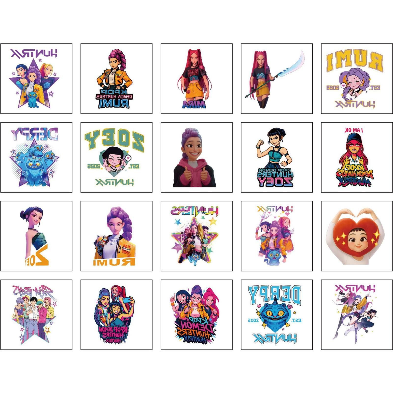 

A Collection Of Cartoon Elements! Multiple Cute And Creative Stickers, Bringing Childlike Charm And Individuality To Your Style Effortlessly. One Size