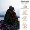 1PC Faces ArtworkOutdoor Flannel Blanket - Soft Plush Decor for Picnics, Camping, Bedroom, Playroom, Office, or Lunch Break 1248A