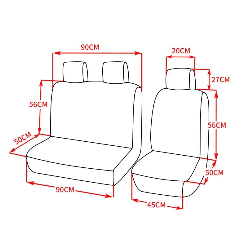 Truck seat covers car interior accessories printed seat covers with tire marks